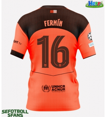 Barcelona Fermin Lopez #16 Tredje Tröja 2025-26 Kortärmad